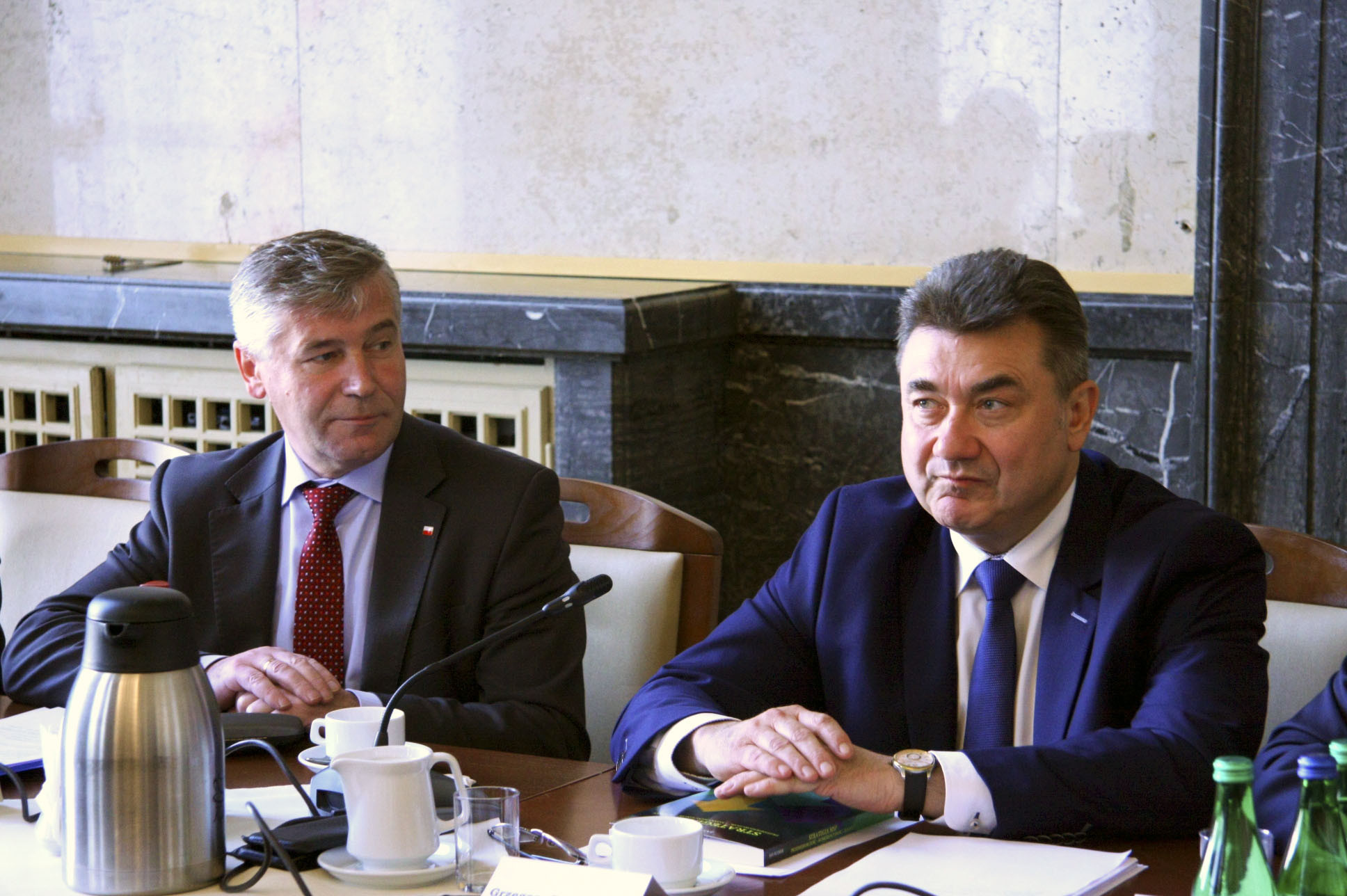Posiedzenie WRDS na Sali Marmurowej z udziałem II wicewojewody Mariusza Trepki /fot. K. Kamasiński/