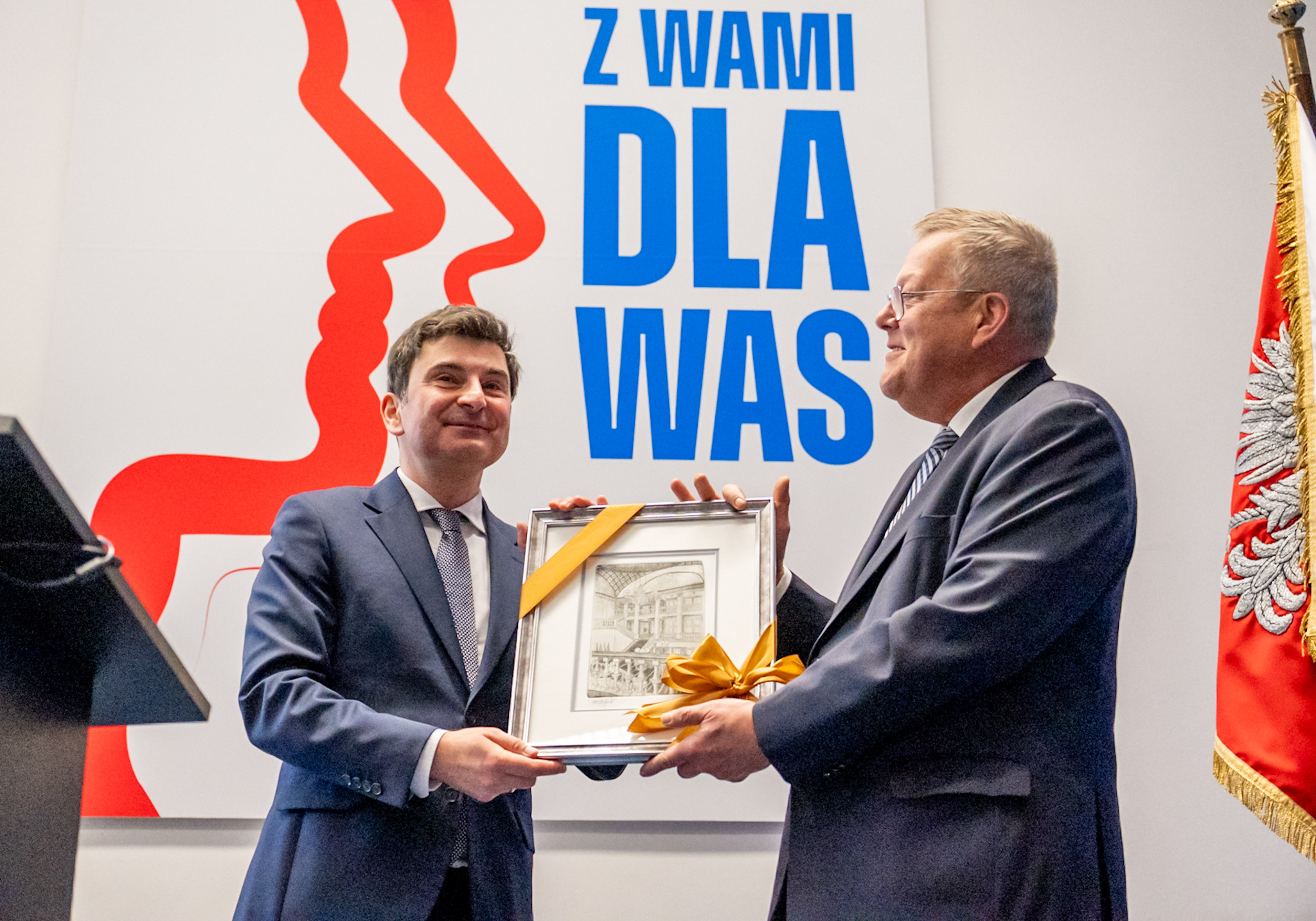 Wojewoda Śląski dziękuje Prezesowi Okręgowej Rady Lekarskiej w Katowicach.