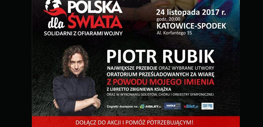 Fragment plakatu zapowiadającego koncert