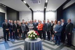 Zdjęcie ze spotkania w Starostwie Powiatowym w Wodzisławiu Śląskim /fot.  Krzysztof Sitkowski /KPRP/