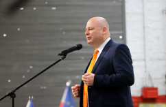Galeria zdjęć z konferencji prasowej i podpisania umowy na modernizację infrastruktury tramwajowej /fot. A. Karendał/