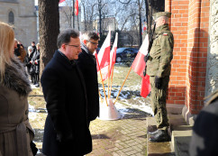 Galeria zdjęć z wojewódzkich obchodów Narodowego Dnia Pamięci Żołnierzy Wyklętych /fot. A. Karendał/