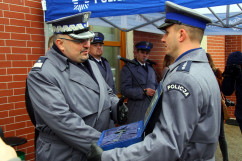 Galeria ze zdjęciami  z otwarcia nowego posterunku w Gołkowicach z udziałem wicewojewody Mariusza Trepki /fot. K. Kamasiński/