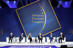 Zdjęcia z pierwszego dnia Europejskiego Kongresu Gospodarczego w Katowicach.
