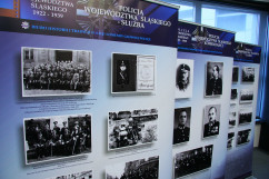 Galeria ze zdjęciami z konferencji z udziałem wicewojewody Mariusza Trepki, która odbyła się z okazji 95. Rocznicy utworzenia Policji Województwa Śląskiego i powrotu części Górnego Śląska do Polski /fot. K. Kamasiński/