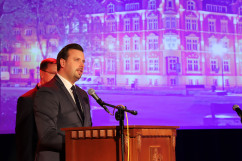 Galeria ze zdjęciami z jubileuszu Walcowni Rur Silesia SA z udziałem wojewody Jarosława Wieczorka  /fot. A. Karendał/