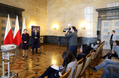 Galeria zdjęć z briefingu prasowego nt. realizacji zadań z zakresu koordynacji systemu zabezpieczenia społecznego /fot. Anna Karendał/