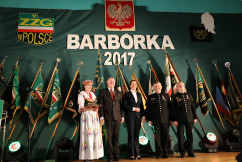 Galeria ze zdjęciami z Centralnej Akademii Barbórkowej w Rudzie Śląskiej z udziałem  wicewojewody Jana Chrząszcza /fot. A. Karendał/