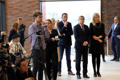Galeria ze zdjęciami z NOSPRu, gdzie odbyło się podpisanie listu intencyjnego dot. organizacji Międzynarodowego Konkursu Muzycznego im. K. Szymanowskiego /fot. A. Karendał/
