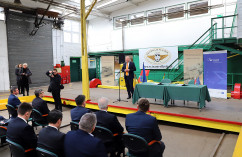 Galeria zdjęć z konferencji prasowej i podpisania umowy na modernizację infrastruktury tramwajowej /fot. A. Karendał/