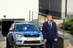 Fotogaleria z otwarcia Posterunku Policji w Porębie z udziałem wicewojewody śląskiego Mariusza Trepki.