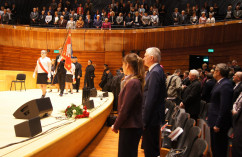 Fotogaleria z 50. inauguracji roku akademickiego Uniwersytetu Śląskiego, w której uczestniczył m.in. wojewoda śląski Jarosław Wieczorek, wicepremier Jarosław Gowin i sekretarz stanu w Ministerstwie Sprawiedliwości  Michał Wójcik.