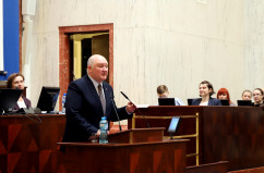 Galeria zdjęć ze spotkania z przedstawicielami gmin na temat koordynacji świadczeń rodzinnych i wychowawczego /fot. A. Karendał/