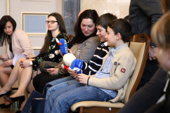 Galeria zdjęć z konferencji z okazji Europejskiego Dnia Numeru Alarmowego 112 /fot. A. Karendał/