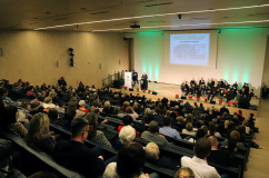 Galeria zdjęć jubileuszu barbórkowego z okazji 20-lecia działalności Fundacji Rodzin Górniczych z udziałem wojewody Jarosława Wieczorka  /fot. A. Karendał/