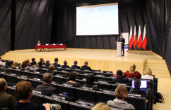 Galeria ze zdjęciami z konferencji nt. Krajowego Zasobu Nieruchomości współorganizowanej wraz z Ministerstwem Infrastruktury i Budownictwa