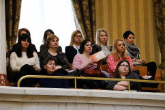 Galeria zdjęć ze spotkania z przedstawicielami gmin na temat koordynacji świadczeń rodzinnych i wychowawczego /fot. A. Karendał/