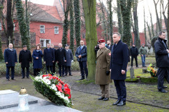 Galeria zdjęć z wizyty Prezydenta RP Andrzeja Dudy w Żorach z udziałem wojewody Jarosława Wieczorka /fot. A. Karendał/
