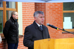 Galeria ze zdjęciami  z otwarcia nowego posterunku w Gołkowicach z udziałem wicewojewody Mariusza Trepki /fot. K. Kamasiński/