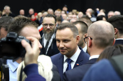 Galeria zdjęć z wizyty Prezydenta RP Andrzeja Dudy w Żorach z udziałem wojewody Jarosława Wieczorka /fot. A. Karendał/