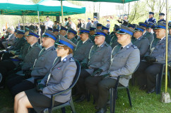 Zdjęcia z uroczystości 78. rocznicy Zbrodni Katyńskiej w Komendzie Wojewódzkiej Policji w Katowicach.