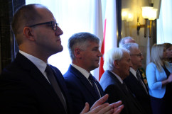 Galeria ze zdjęciami  z uroczystości z okazji  Śląskiego Dnia Budowlanych, podczas której wręczono  odznaczenia i medale /fot. K. Kamasiński/