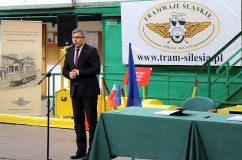 Galeria zdjęć z konferencji prasowej i podpisania umowy na modernizację infrastruktury tramwajowej /fot. A. Karendał/