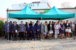 Fotogaleria z otwarcia Posterunku Policji w Porębie z udziałem wicewojewody śląskiego Mariusza Trepki.