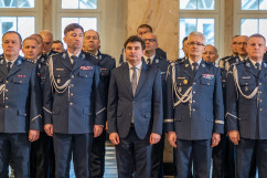 Uroczyste ślubowanie nowo przyjętych policjantów