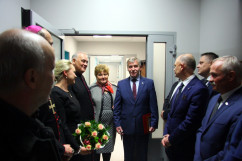 Zdjęcia z otwarcia oddziałów okulistyki oraz anestezjologii i intensywnej terapii w powiecie będzińskim.