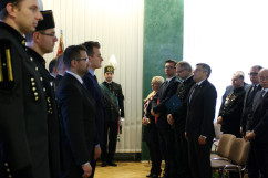 Fotogaleria z uroczystości barbórkowych w Głównym Instytucie Górnictwa z udziałem wojewody śląskiego.