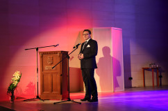 Galeria ze zdjęciami z jubileuszu Walcowni Rur Silesia SA z udziałem wojewody Jarosława Wieczorka  /fot. A. Karendał/