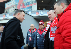 Galeria ze zdjęciami z Pucharu Świata w skokach narciarskich w Wiśle, na który przybył Prezydent Andrzej Duda /fot. A. Karendał/