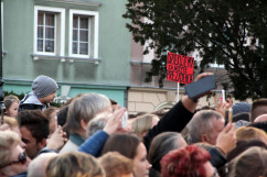Galeria ze zdjęciami z wizyty Prezydenta Andrzeja Dudy w Wodzisławiu Śląskim, podczas której obecny był wojewoda śląski Jarosław Wieczorek /fot. A. Karendał/