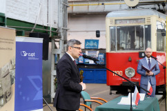 Galeria zdjęć z konferencji prasowej i podpisania umowy na modernizację infrastruktury tramwajowej /fot. A. Karendał/