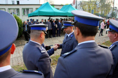 Fotogaleria z otwarcia Posterunku Policji w Porębie z udziałem wicewojewody śląskiego Mariusza Trepki.