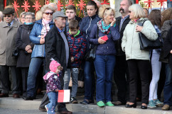Galeria ze zdjęciami z wizyty Prezydenta Andrzeja Dudy w Wodzisławiu Śląskim, podczas której obecny był wojewoda śląski Jarosław Wieczorek /fot. A. Karendał/