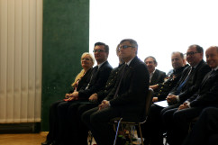 Fotogaleria z uroczystości barbórkowych w Głównym Instytucie Górnictwa z udziałem wojewody śląskiego.
