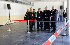 Fotogaleria z ćwiczeń z zakresu zarządzania kryzysowego, które odbyły się w katowickim 