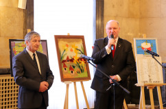 Galeria zdjęć z otwarcia wystawy pn. Mała Ojczyzna zorganizowanej przez PFRON w Śląskim Urzędzie Wojewódzkim / fot. A. Karendał/