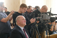 Galeria zdjęć z podpisania umowy na organizację Światowej Konferencji Antydopingowej w Katowicach /fot. A. Kucharzewska/