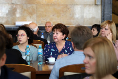 Zdjęcia ze spotkania z przedstawicielami samorządów lokalnych  na temat programu 