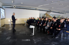 Fotogaleria z ćwiczeń z zakresu zarządzania kryzysowego, które odbyły się w katowickim 