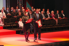 Galeria zdjęć z gali wręczenia Laurów Umiejętności i Kompetencji organizowanej przez RIG /fot. A. Kucharzewska/