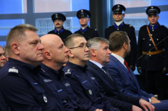 Galeria ze zdjęciami z konferencji z udziałem wicewojewody Mariusza Trepki, która odbyła się z okazji 95. Rocznicy utworzenia Policji Województwa Śląskiego i powrotu części Górnego Śląska do Polski /fot. K. Kamasiński/
