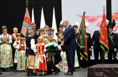 Galeria zdjęć z wizyty Prezydenta RP Andrzeja Dudy w Żorach z udziałem wojewody Jarosława Wieczorka /fot. A. Karendał/