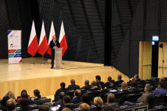 Galeria ze zdjęciami z konferencji nt. Krajowego Zasobu Nieruchomości współorganizowanej wraz z Ministerstwem Infrastruktury i Budownictwa