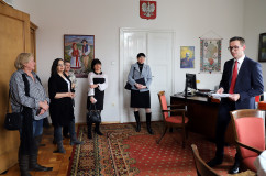 Fotogaleria z Dnia Kobiet w Śląskim Urzędzie Wojewódzkim.