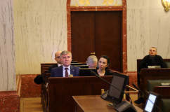 Posiedzenie WRDS w sprawie Programu dla Śląska z udziałem wiceministra rozwoju Jerzego Kwiecińskiego.