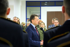 Zdjęcia z wizyty ministra Mariusza Błaszczaka w Częstochowie / foto: K.Kamasiński